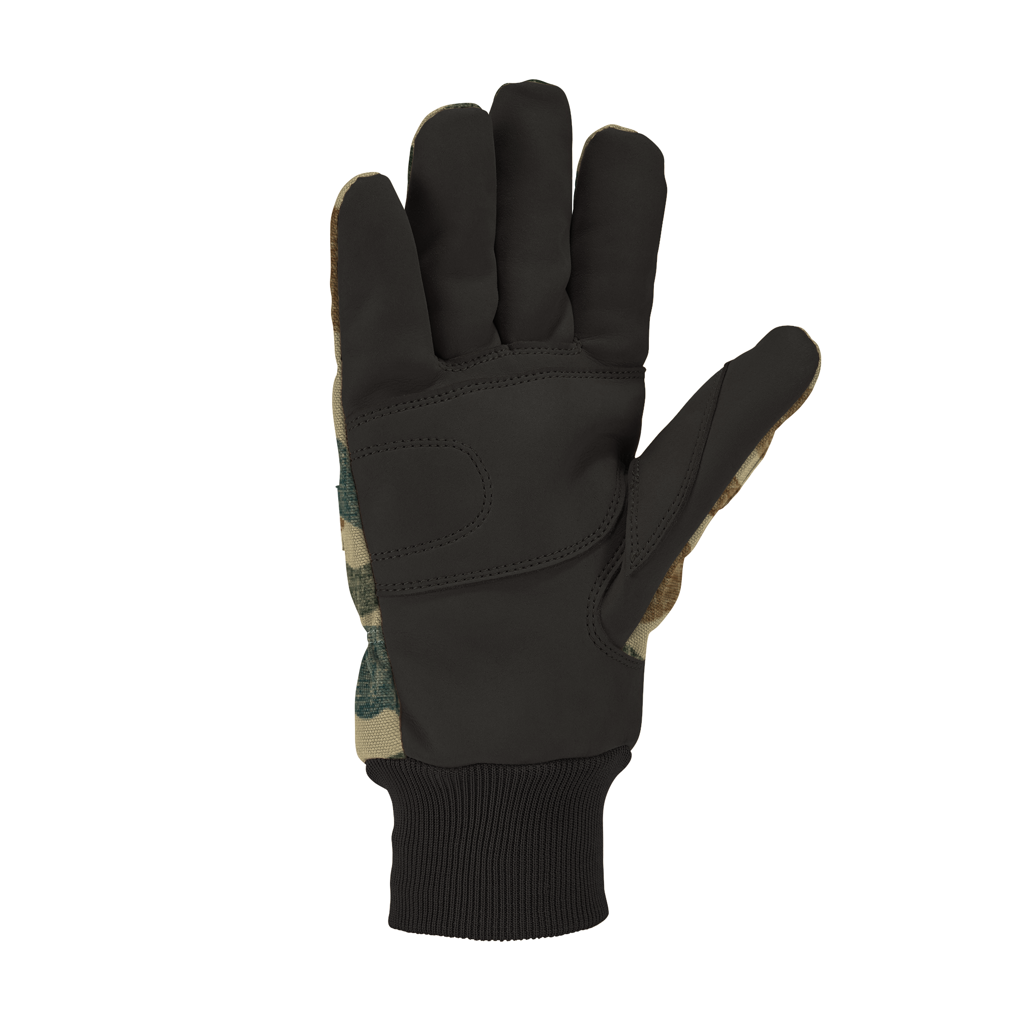 Picture of Carhartt GL0801M Mens Insulated Duck Synthetic Leather Knit Cuff Glove